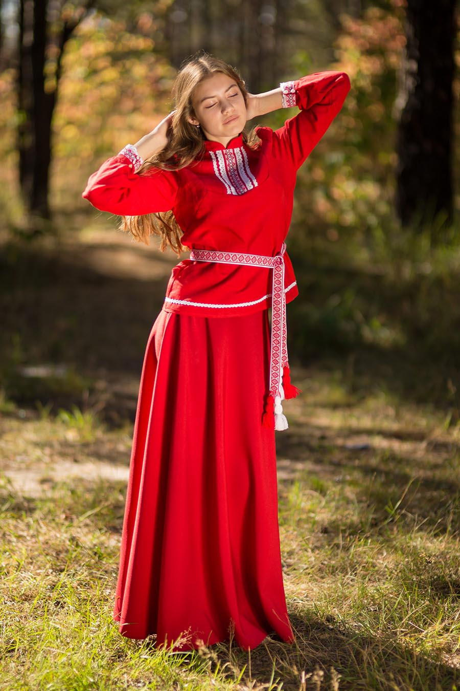 Underwear Women in Slavic costumes in Haicheng