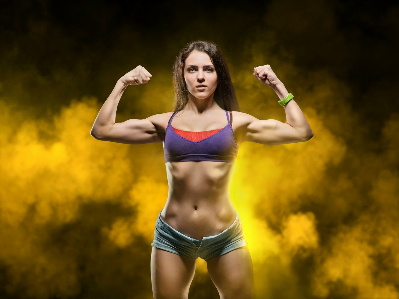 Athletic girls in Haicheng